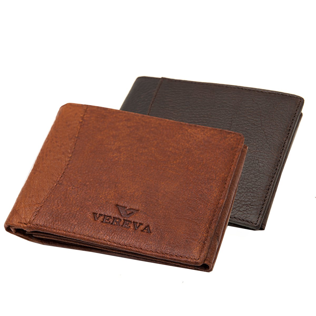 zarolo Men´s Wallet, Portemonnaie, Purse, Vereva, real leather, Vintage-look (12,5/10/2) Mod. 5013 by Fashion-Formel