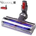Upgrade Anti-Tangle Replacement Vacuum Head Compatible with Dyson V7,V8, Cyclone V10,V11,V15 Cordless Vacuum Cleaners, Suitab