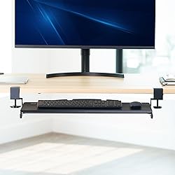 VIVO Large Keyboard Tray Under Desk Pull Out with