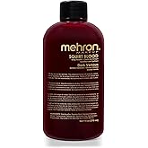 Mehron Squirt Blood, Dark Venous 9oz