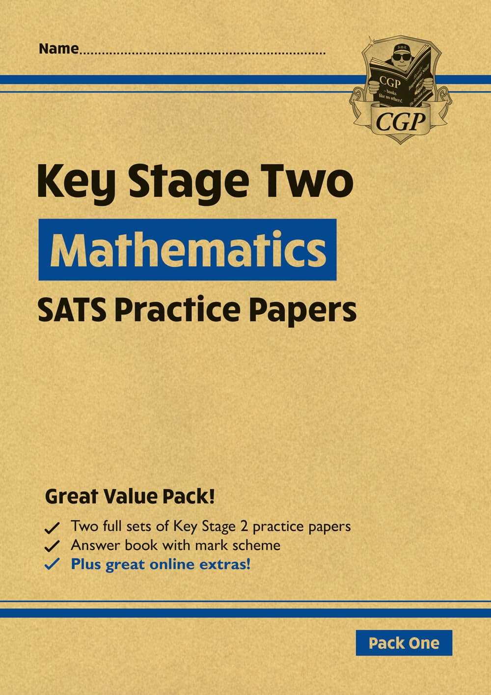 KS2 Maths Year 6 SATS Practice Papers: Pack 1 - for the 2026 tests (with free Online Extras) (CGP KS2 SATS)