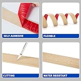 Zayejod Self Adhesive 2M Floor Transition Strip Beige Oak Grain 7.6cm view 3