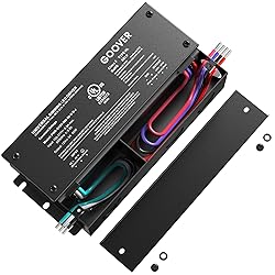 GOOVER 60W Dimmable LED Driver, AC 100V-277V to DC