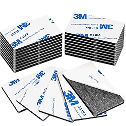 Monsensiy 60pcs 3mm Double Sided Adhesive