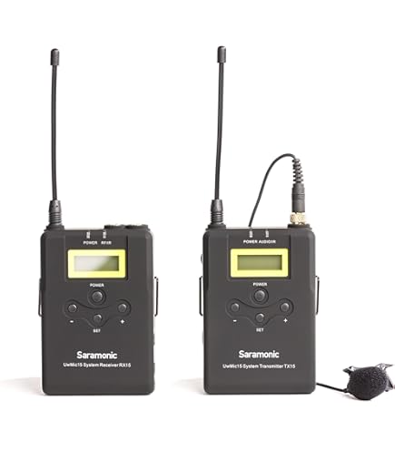 Amazon.com: Saramonic UwMIC9 96-Channel Digital UHF Wireless