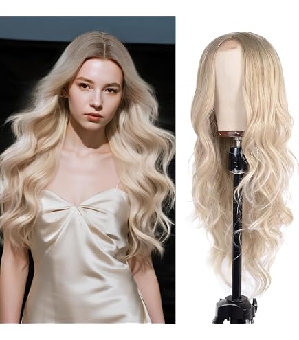 Perruque 100% Cheveux Naturels Blond Clair - Modèle SYLVIE - Bonnet Large Neuf Avec étiquettes