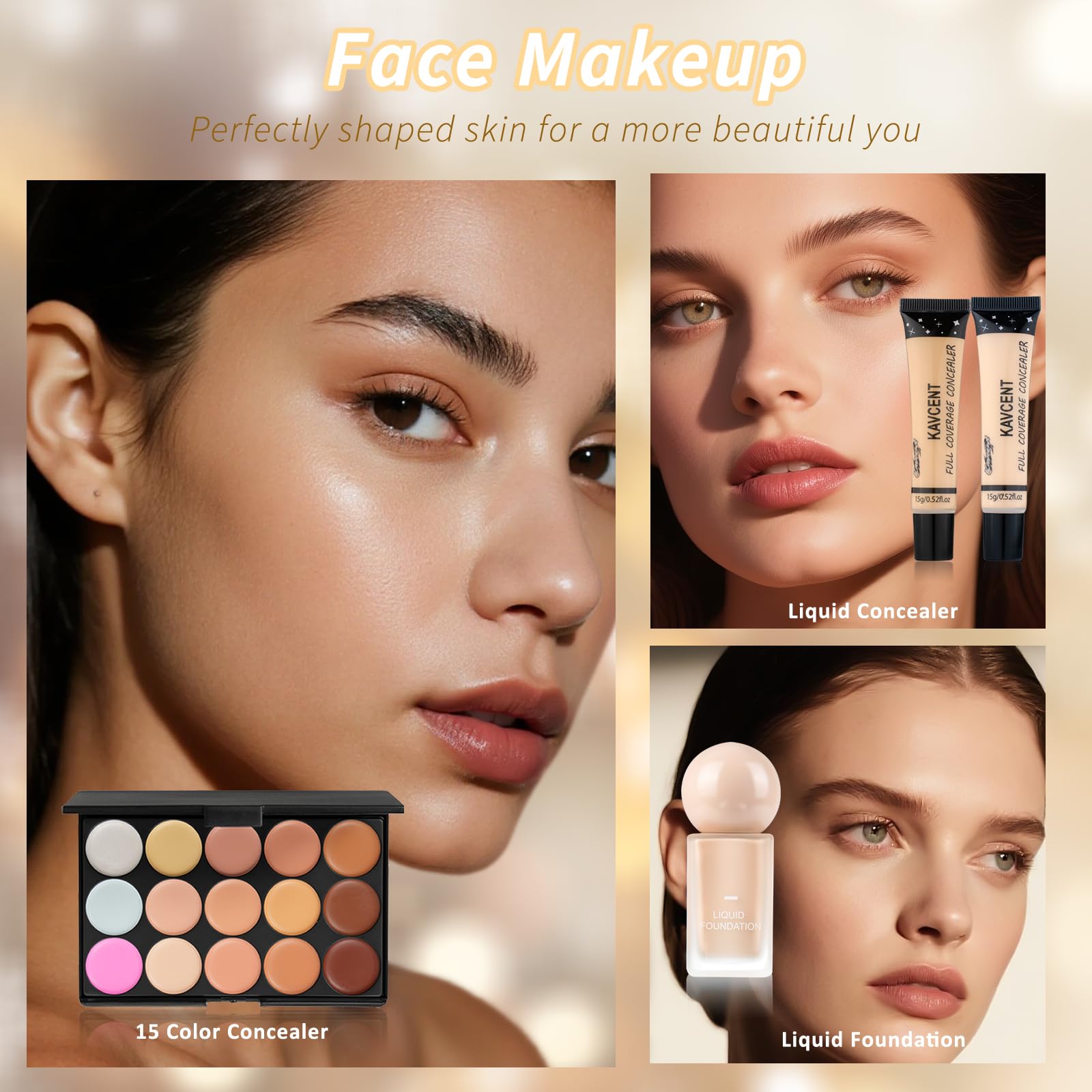 Makeup Kit Makeup Set for Women Teens full Kit Makeup Kits for Teenagers Makeup Gift Sets for Teen Girls Women Christmas Girls Gifts Eyeshadow