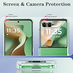 LWLFEKA for Motorola Razr 2025/2024 Case with Front