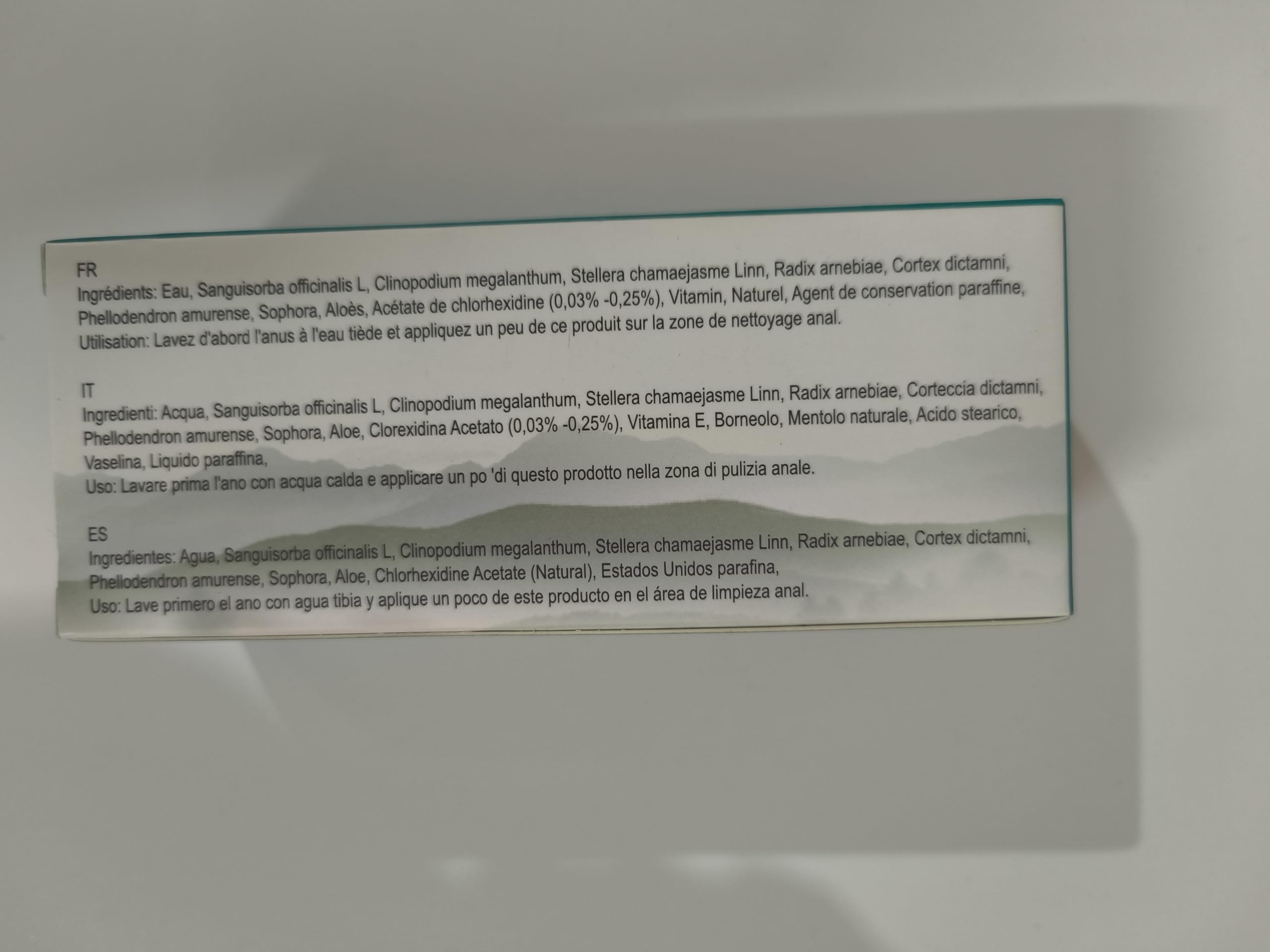 Cream, Gel, 4PC, 4 * 20g