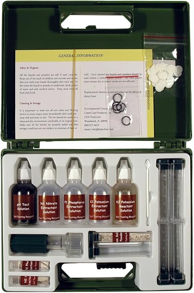 Luster Leaf 80 Test Soil Kit pH, Nitrogen, Phosphorus & Potash