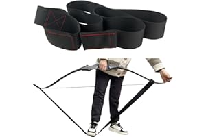 - QI HUO JU - Archery Bow Stringer Recurve Bow Stringer Tool to Install Bow String Easily - Ideal Longbow Traditional Bow Stringer for Archery Target Practice, Hunting Accessories