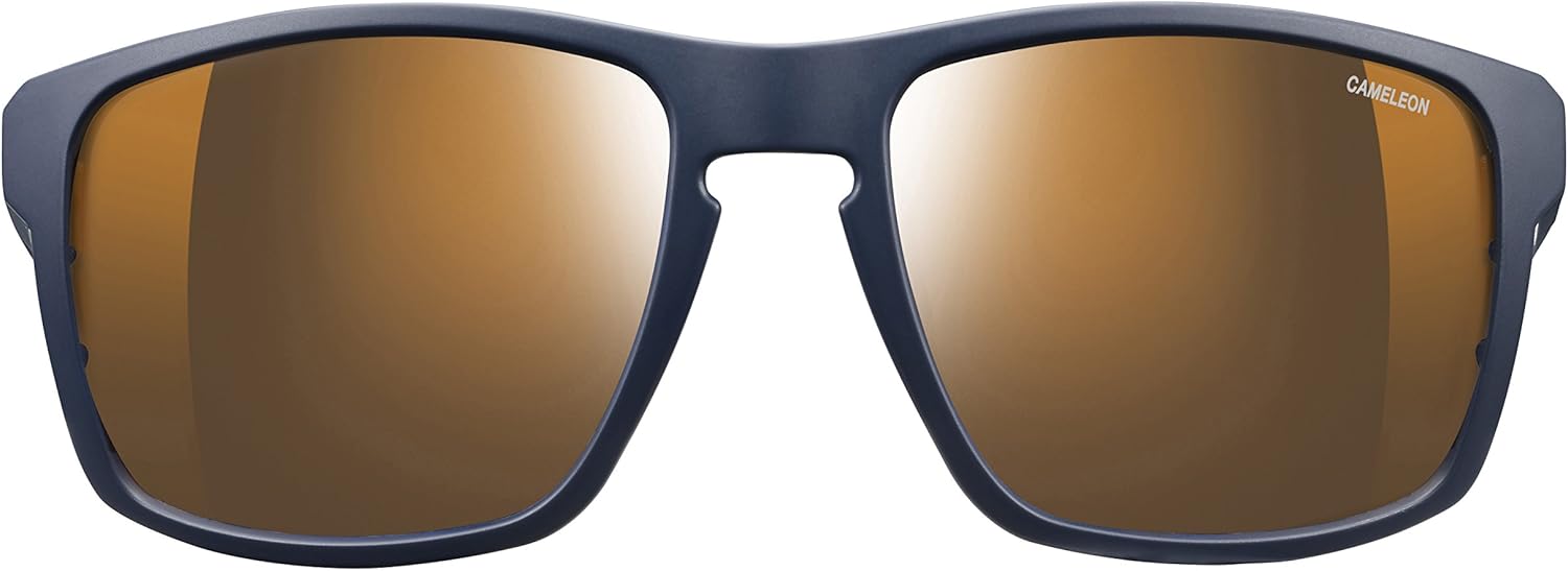Julbo Sunglasses - SHIELD - Men - Dark Blue/Orange - Photochromic 2 4, Dark Blue / Orange Photochromic 2 - 4 - Image 3