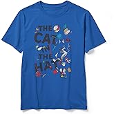 The Cat in The Hat Kids Shirt - Official Dr. Seuss Apparel - Fun & Whimsical Design with Sally, Conrad & Falling Things