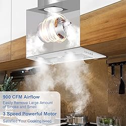Zomagas Range Hood Insert 20 Inch, Built-in Kitchen