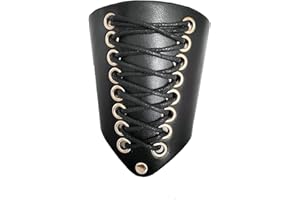 PU Wristband for ComicCon Photography Cosplay for Parties, Festivals Industrial Age Costume Supplies Adult Arm Sleeve