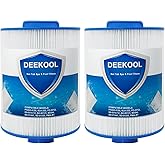 PAS40-F2M Replacement Hot Tub Spa Filter Compatible with Unicel 6CH-352, Filbur FC-0312, Artesian Spas 06-0014-12, Baleen AK-90131, Darlly 60354, SD-01441, Master Spas PMA-R1 Filters, 40 sqft, 2 Pack