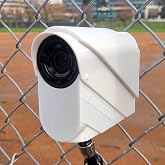 US Designed &amp; Veteran Made - Protective Clam Cover for The AVKans Go Wireless Camera | White Thermoplastic Material Blocks Sun &amp; Prevents Overheating for Outdoor &amp; Sports (Baseball &amp; Softball)