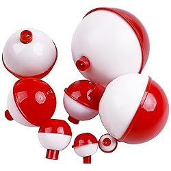 Fishing Folats Bulk Hard ABS Bobbers Snap-on Floats