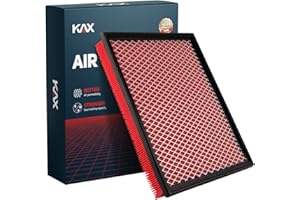 KAX Premium Engine Air Filter, GAF018(CA7440) Replacement for Frontier, Armada, NV1500-NV3500, Pathfinder, Pathfinder Armada, Xterra, Titan, QX56, Equator, Grand Cherokee, Grand Wagoneer