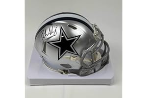 HOFSM.COM HALL OF FAME SPORTS MEMORABILIA Autographed/Signed Brandon Aubrey Dallas Cowboys Mini Football Helmet Beckett BAS COA