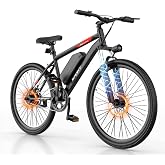 NAVIC Electric Bike for Adults, 750/1000W Motor,20 MPH Top Speed,20"/26" Tires Ebike, 48V Removable Battery Power for 30-45 Miles Range,3 Riding Modes Front Suspension Commuter E Bicycle
