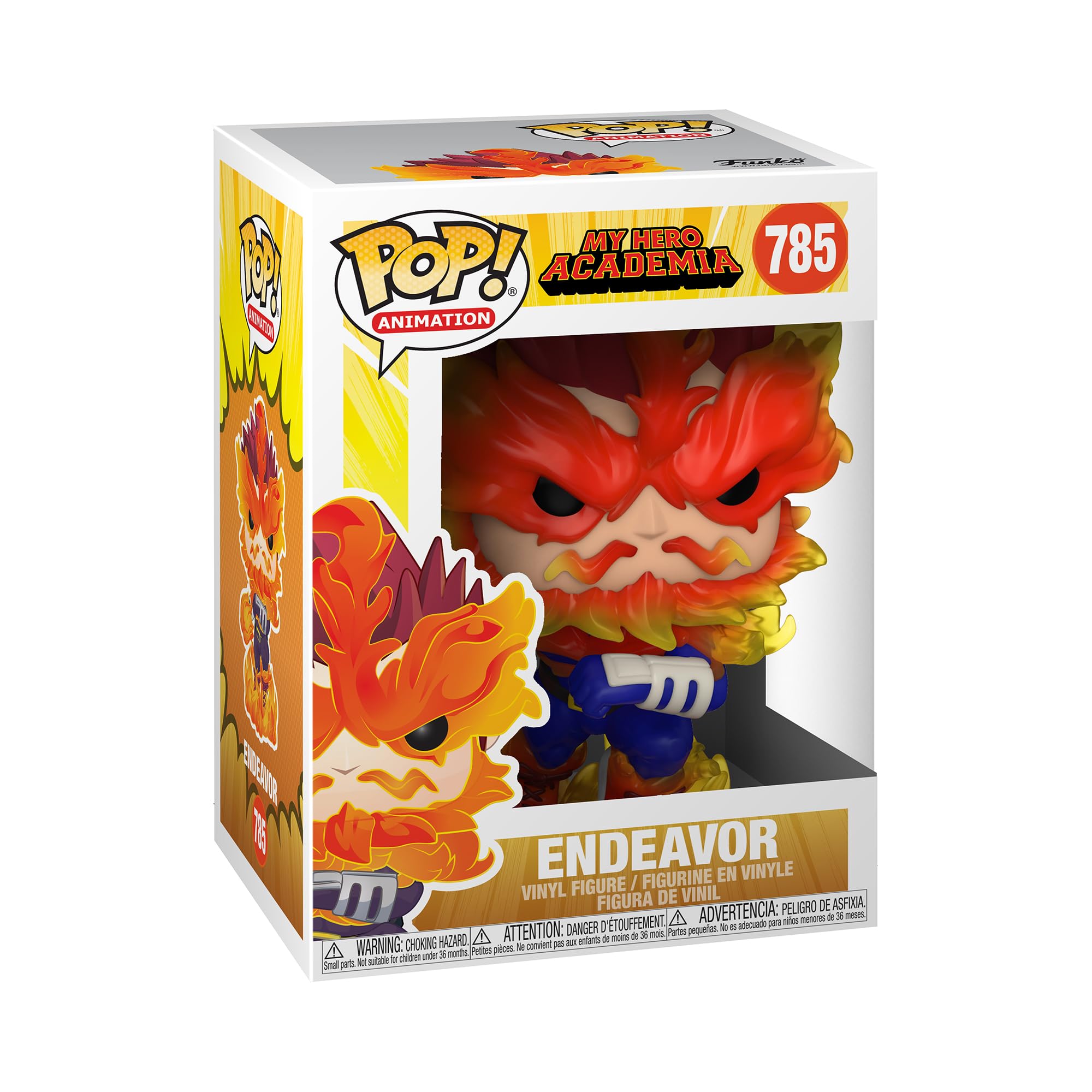 Funko Pop! Animation: My Hero Academia (MHA) - (MHA) - Endeavor - Collectable Vinyl Figure - Gift Idea - Official Merchandise - Toys for Kids & Adults - Anime Fans - Model Figure for Collectors