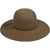 San Diego Hat Company Women's Floppy with Round Crown and Faux Suede Band