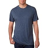 Next Level 6010 Men's Tri-Blend Crew Tee - Indigo - 2XL