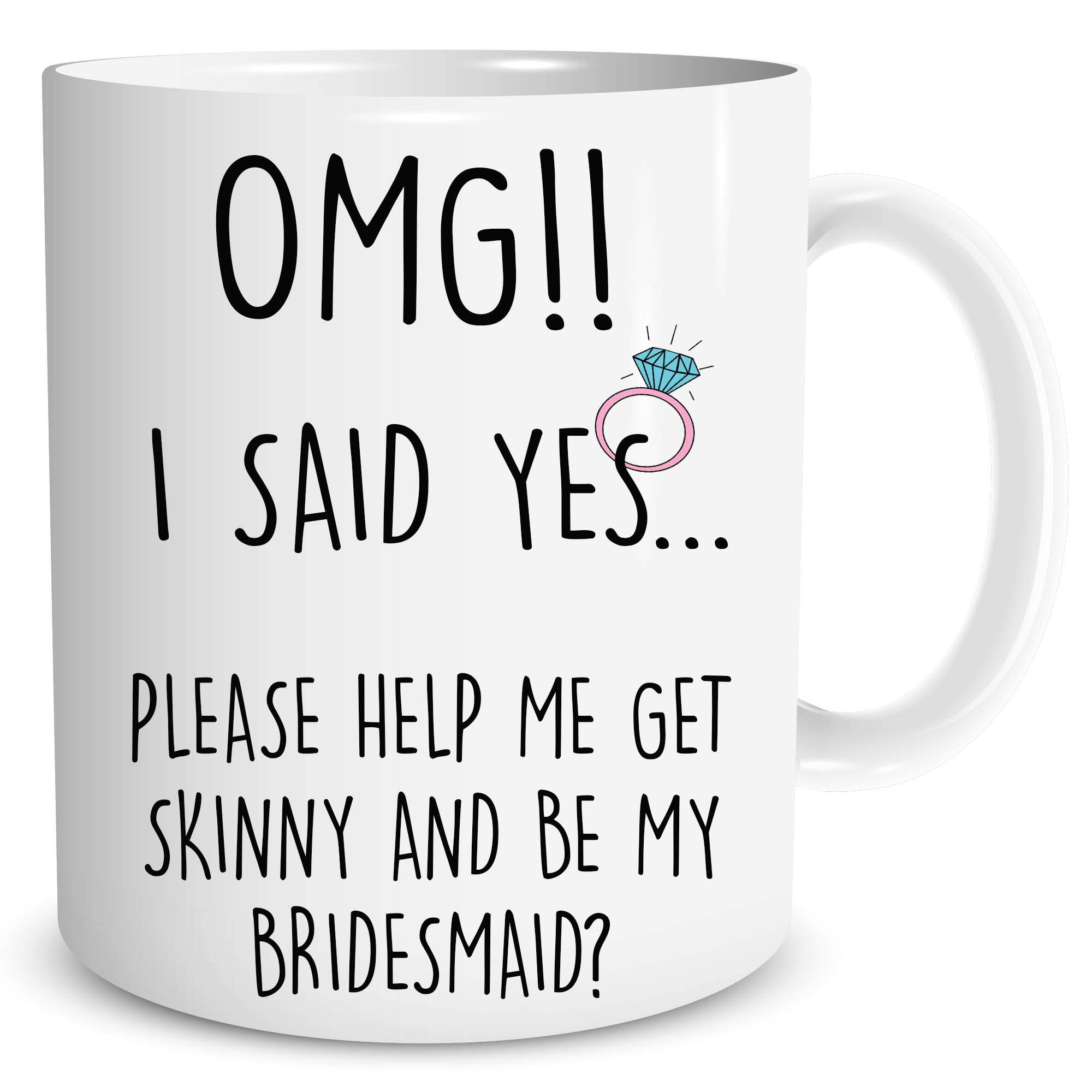 Bridesmaid Proposal, Mug Bridesmaid Proposal, Proposal, Will You be My Bridesmaid? Asking Your Bridesmaid Gift, Bride Squad Tribe WSDMUG1220