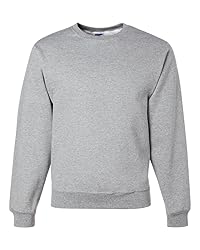 Jerzees Adult 8 oz. NuBlend® Fleece Crew 4XL ASH