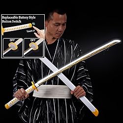 Light Up Zenitsu Sword - 40-Inch Plastic with