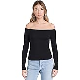 Joe's Jeans Womens The Devin Off The Shoulder Top