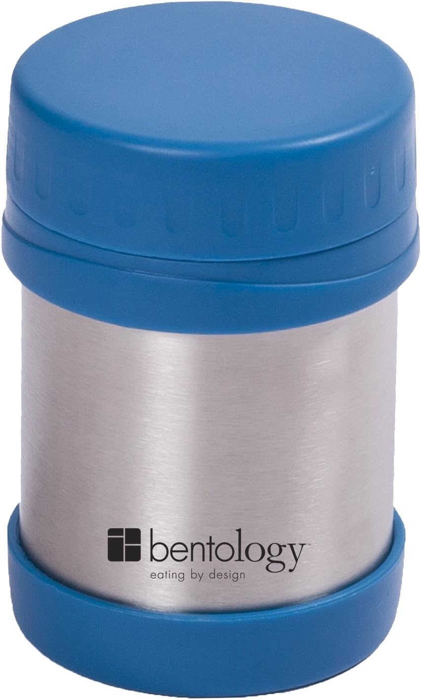 Laptop Lunches Bento-ware 11oz Insulated Stainless Steel Lunch and Food Jar, Teal - Holds Temp for up to 6 Hours