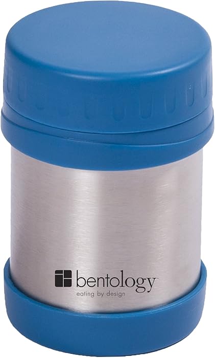 Laptop Lunches Bento-ware 11oz Insulated Stainless Steel Lunch and Food Jar, Teal - Holds Temp for up to 6 Hours