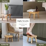 Eden Creations Small Wooden Stool, Plant Stand & Kids Step Stool 20cm view 6