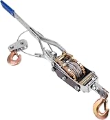 Toolzone 4 Ton Cable Puller Manual Winch Long Handle Ratchet 2m Cable view 9