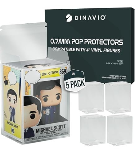 Amazon.com: TitanShield 0.5mm Pop Protectors Sleeve Case