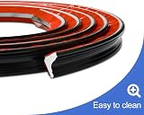 Zayejod 5M Black PVC Quadrant Trim Self Adhesive Beading 27mmx17mm Corner Edging view 9