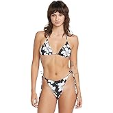 Volcom Women's Standard Midnight Lily Skimpy Bikini Bottom, Black