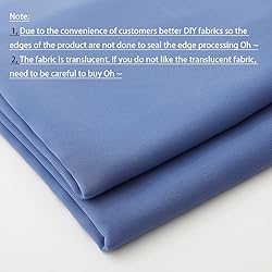 MaiMaiSuan 60" Wide Dusty Blue Chiffon Fabric by