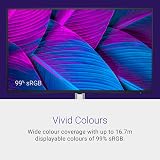 Dell P2425H 24 Inch Full HD Monitor IPS 100Hz USB-C DisplayPort HDMI VGA view 2
