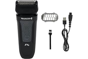 Remington F4 Style Series Foil Shaver for Men, Flexing Blades for Close and Comfortable Shave, Cordless Electric Rechargeable Razor.