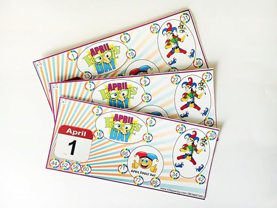 April Fools Tambola Tickets