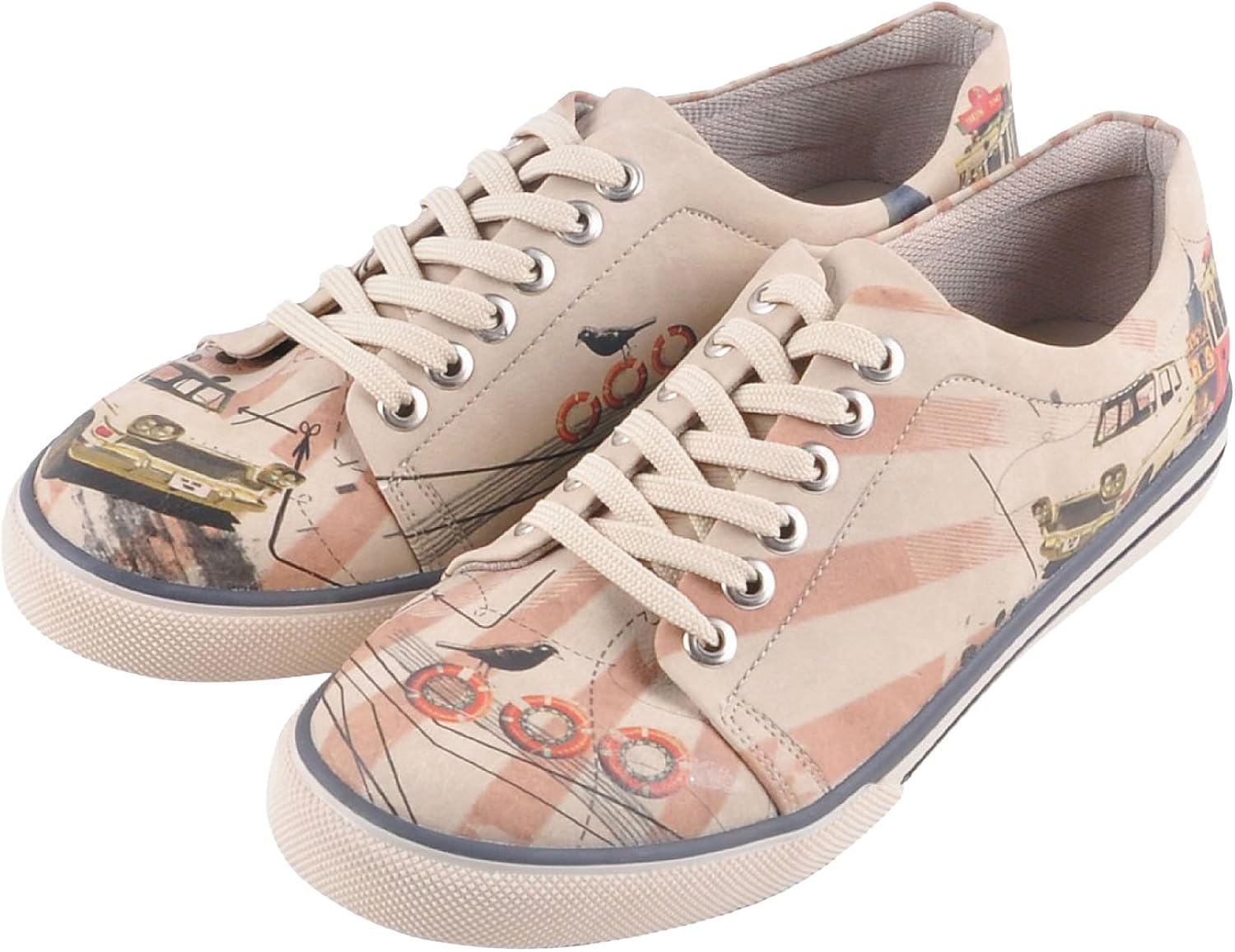 DOGO Istanbul Retro Chaussures pour Femme Beige Beige, 36 EU EU Amazon.fr Chaussures et Sacs