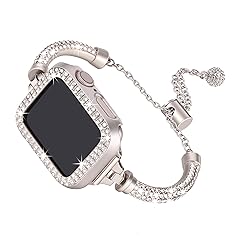 Secbolt Bling Band and Case Compatible with Apple