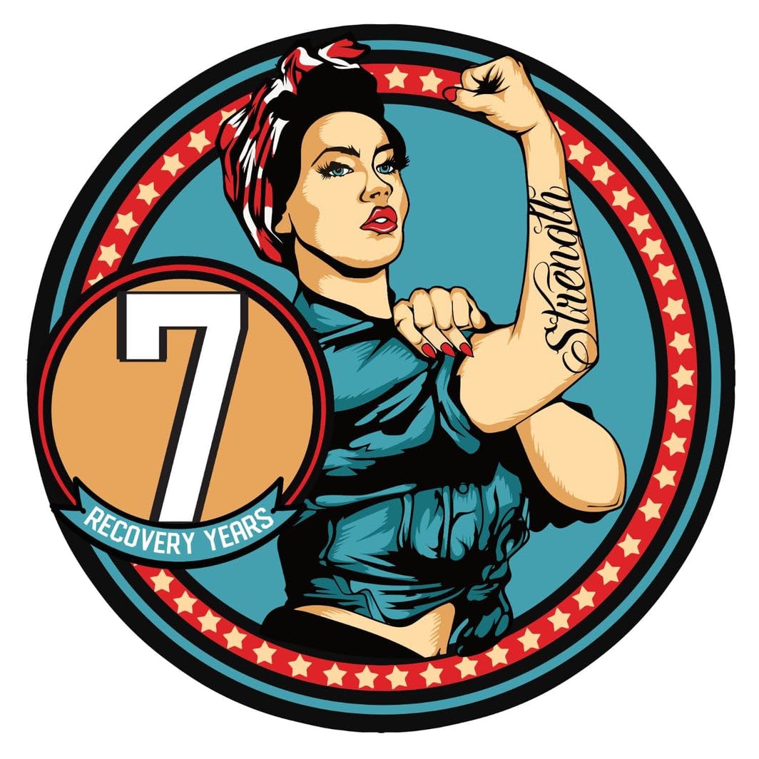 Rosie Recovery Strength Recovery Medallion AA Chip in Years 1-50 (Year 7)