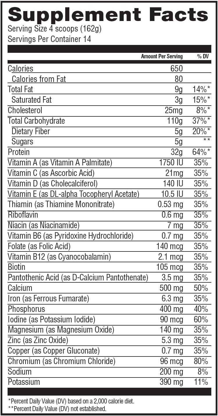 Muscle Milk Gainer Protein Powder, Vanilla Crème, 32g Protein, 5 Pound: Health & Personal Care