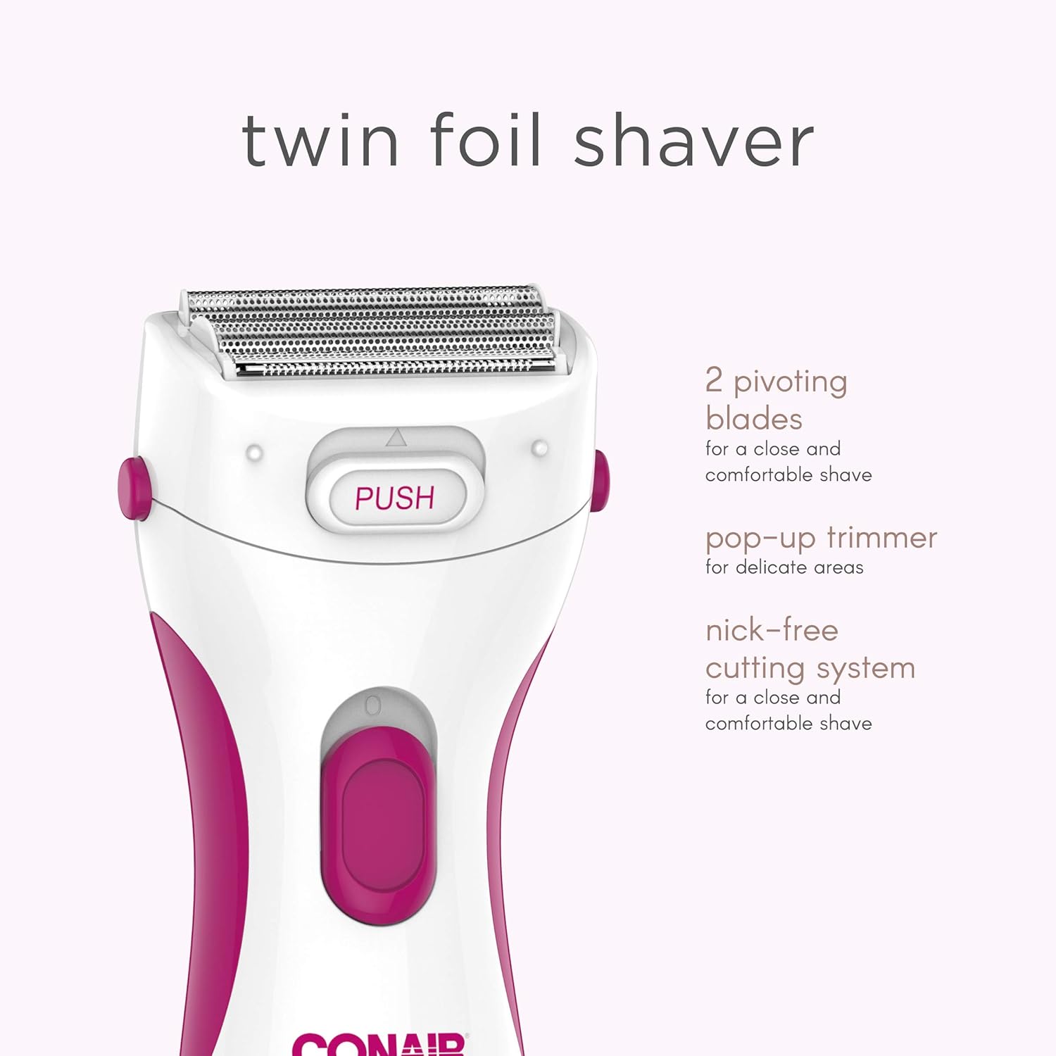 conair women's shaver