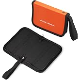 SPEEDWOX 20 Pockets Wrench Tool Storage Bag for Small Size Wrench | Tool Pouch Organizer for Mini Wrenches, Metric and SAE, Portable Tool Organizer with Tote Design, 1680D Oxford Fabric, Orange