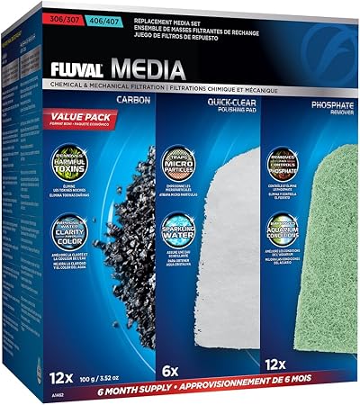 Fluval 307/407 Media Value Pack for Canister Filters